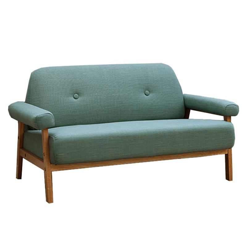 27.16" W x 28.74" H Pillow Top Arm Sofa Contemporary Standard Sofa with Tufted Split-Back