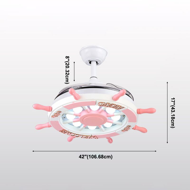 Roer LED Hangende ventilatorverlichting
