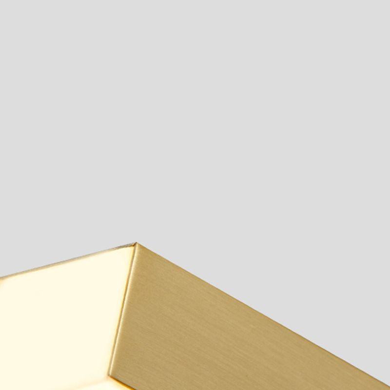 Moderner Stil Rechteckinsel Island LED LED Einfache Kronleuchterleuchte für Esszimmer