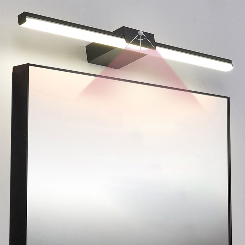 Rechteck Waschtischwandleuchten moderner minimalistischer Acryl -Ein Eitelkeitslicht