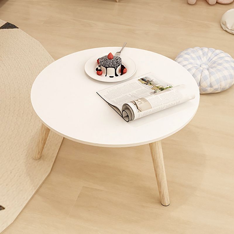 3/4 Legs Base Design Wood-based Craft/white Square/round Coffee Table