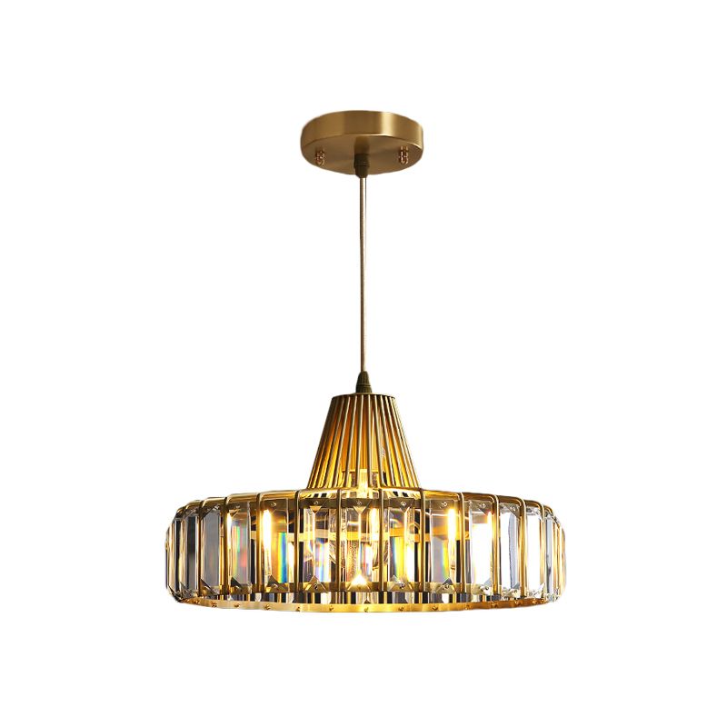 PENDULUM a forma di cappello a forma di oro Pendulum Crystal Crystal Crystal 1 Liping Spazio a soffitto