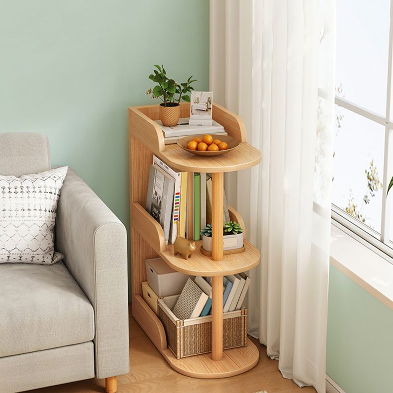 Scandinavian Bookshelf Engineered Wood Shelf Bookcase for Office