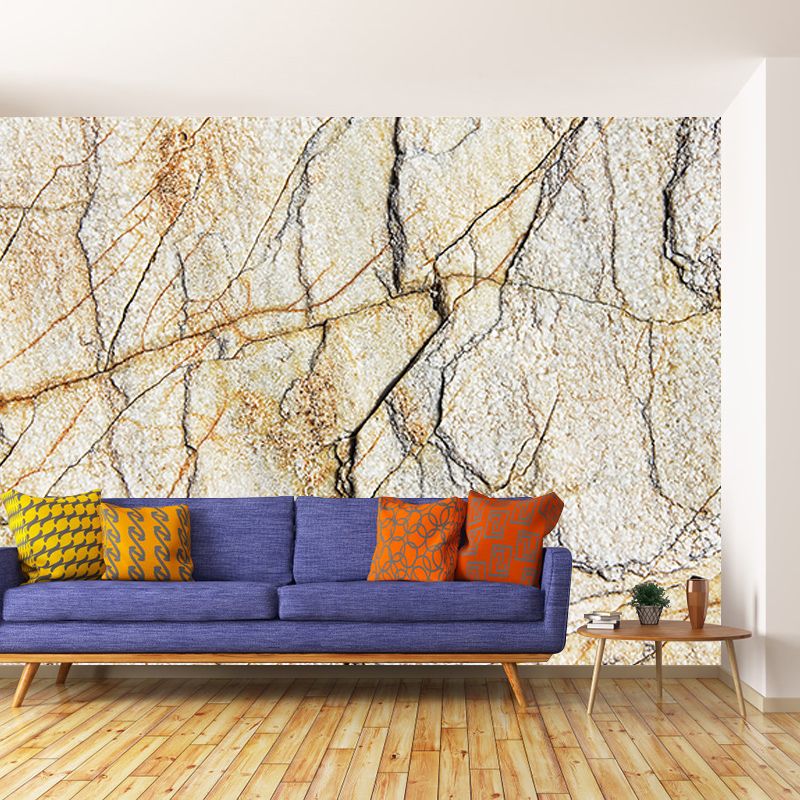 Marble Abstract Wall Mural for Living Room Contemporary Mural, Made to Measure