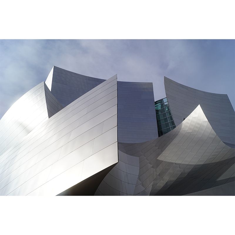 American City Architecture Mural Mildew Resistant Wallpaper for Meeting Room