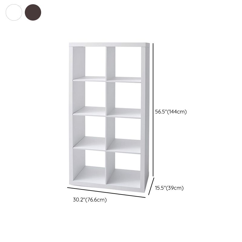 Modern Engineered Wood Bookshelf Standard Open Back Bookcase (Drawers not Included)