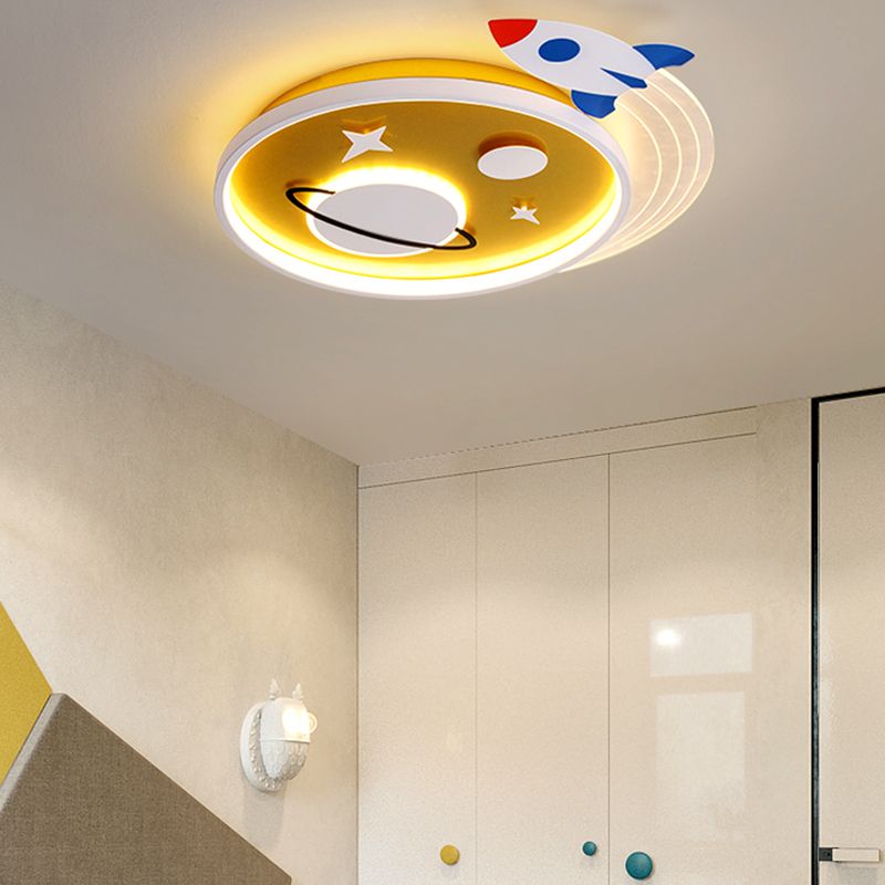 Iluminación de montaje de descarga LED de techo simple nórdico simple Nordic para la habitación de Kid