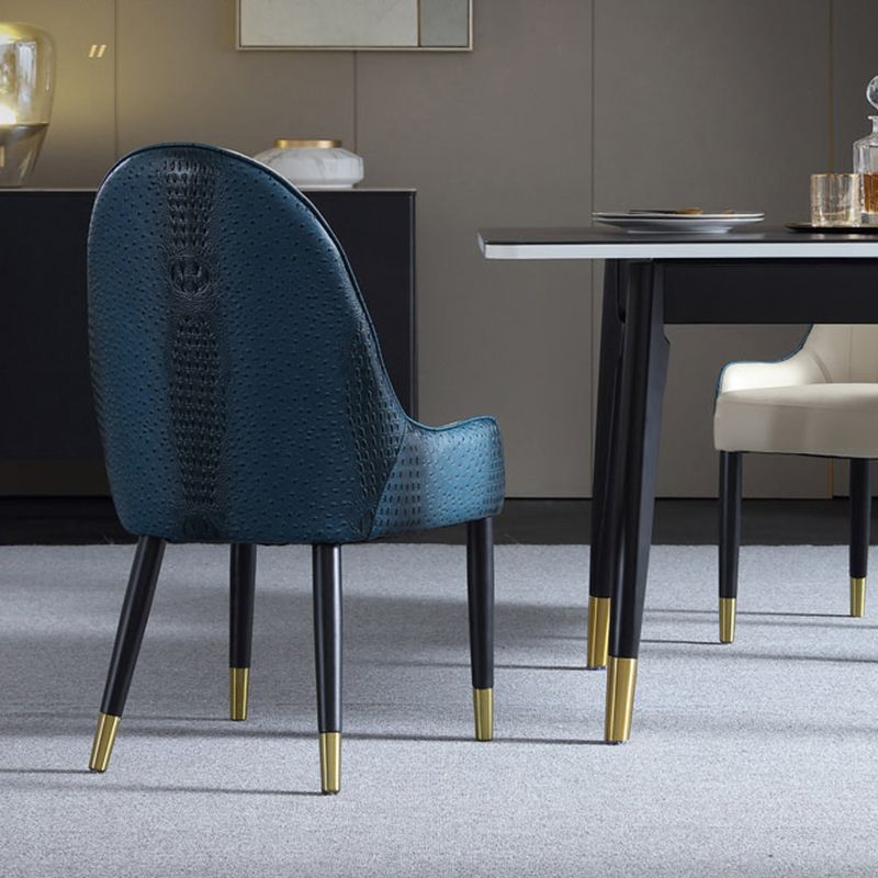Sillas de comedor de estilo nórdico, silla lateral de comedor de madera con brazo para cocina