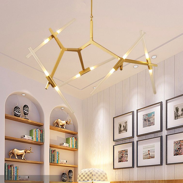 Luce a ciondolo minimalista in stile postmoderno per sala da pranzo soggiorno