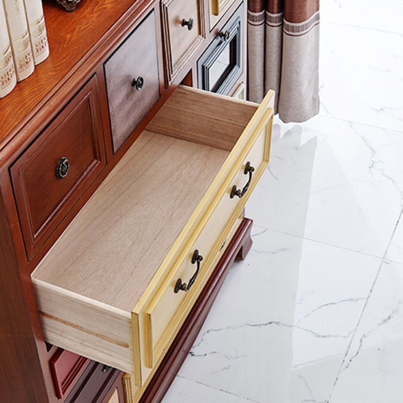 Nautical Bedroom Chest Solid Wood 16"Wide Storage Chest with Drawers