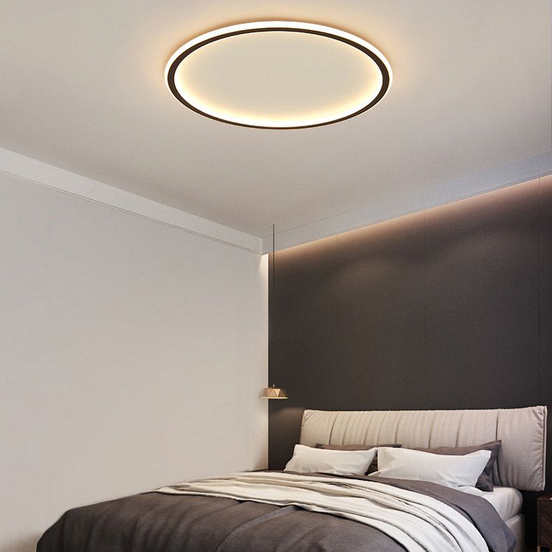 Lampe LED encastrée moderne, barre lumineuse créative pour chambre à coucher