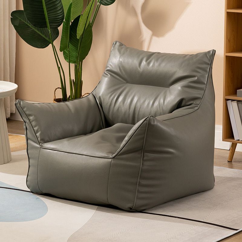 Faux Leather Chair 31.4" L x 31.4" W x 31.4" H Arms Included Chair