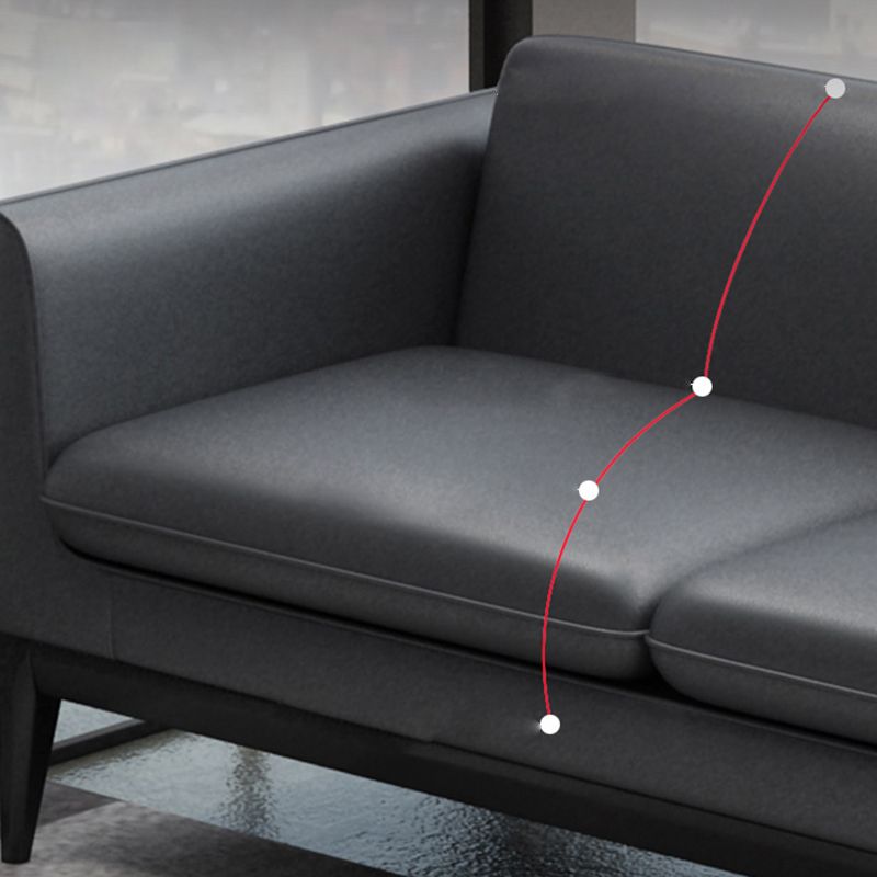 Standard Tuxedo Arm Sofa 30.70" D x 31.49" H Sofa for Living Room