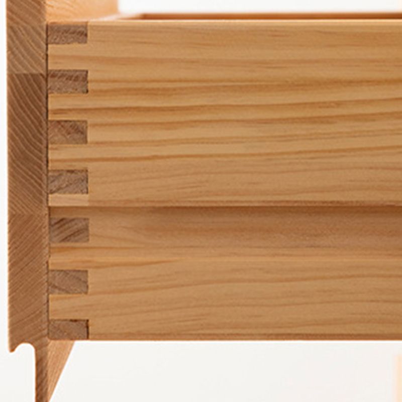 Traditional Style Storage Chest Dresser Solid Wood Dresser with Drawers