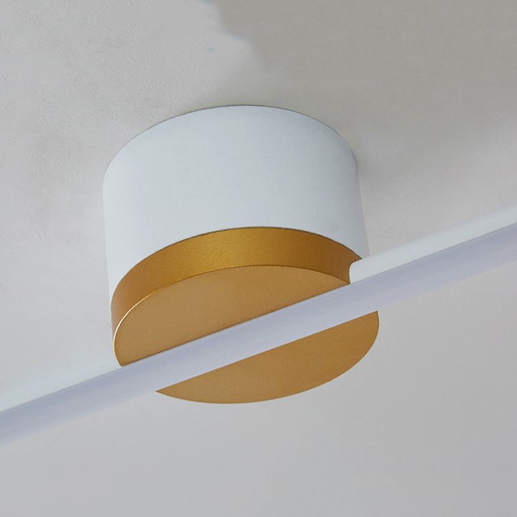 Metal Linear Linear Specide MODERNO MODERNA 1 Fuggi a soffitto leggero