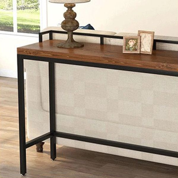 1/2/4 Pieces Pub Dining Set Industrial Rectangular Bar Table Set