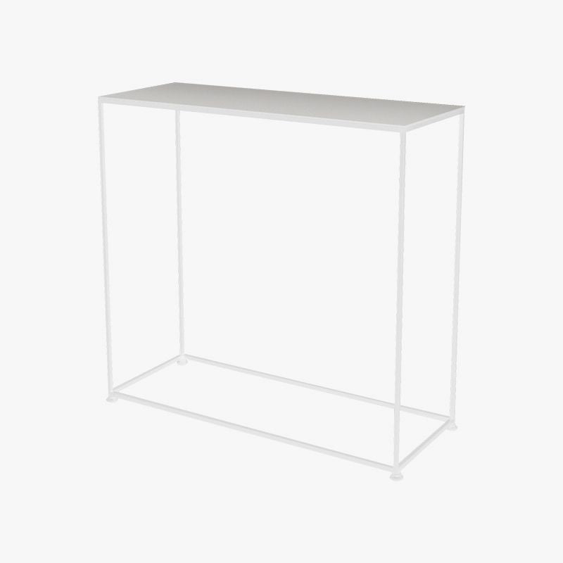 Contemporary Hall Metal Console Table Rectangle Frame Console Accent Table
