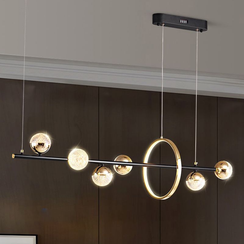 Lámpara de araña de comedor moderno nórdico LED LED SIMPLE LUCHE