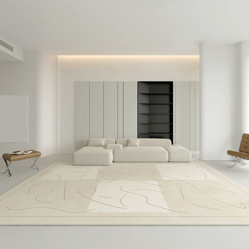 French Minimalist Rugs Indoor Rugs Non-slip Carpet for Bedroom and Living Room