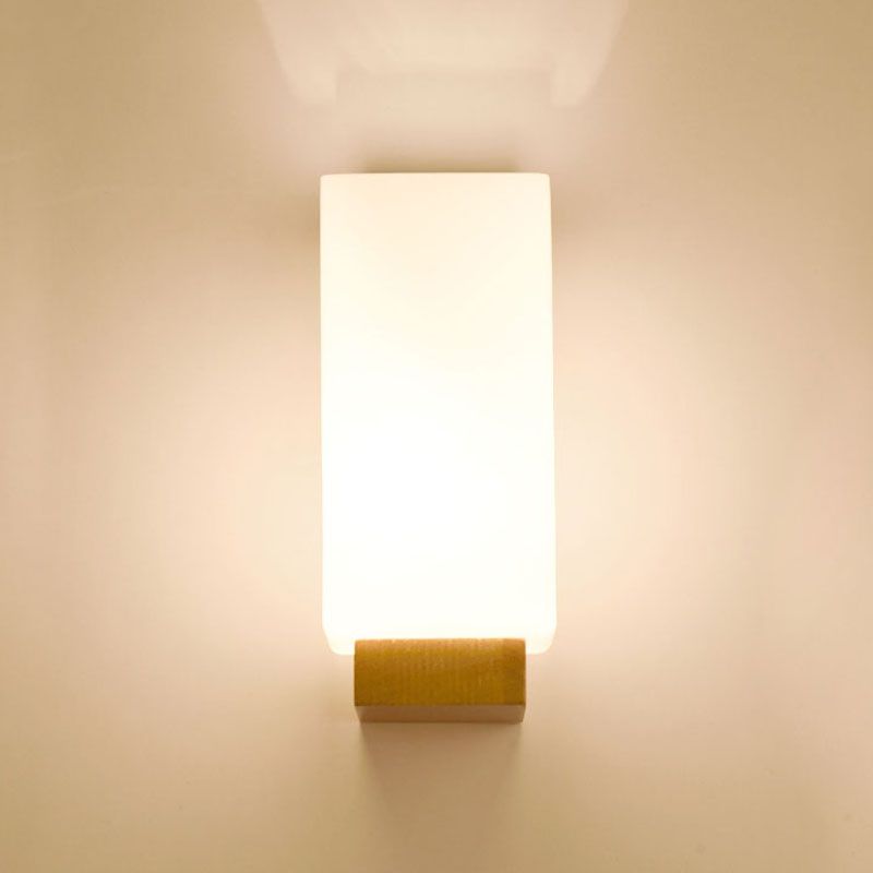 Minimalisme moderne Ménage en bois Gamique avec une teinte en verre pour la chambre de la chambre