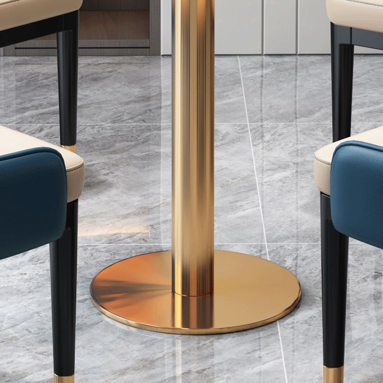 Glam 1/5 Pieces Marble Dining Set Dining Furniture Set /Separate Items