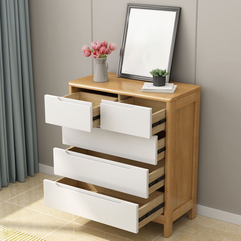 Modern Style Solid Wood Dressers 5/6/9 Drawers Storage Chest