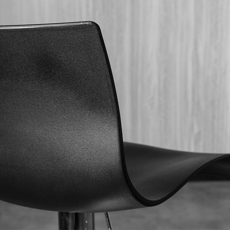 Conception sans bras de tabouret de bar pivotant de taille réglable de tabouret de bar de style industriel d'intérieur