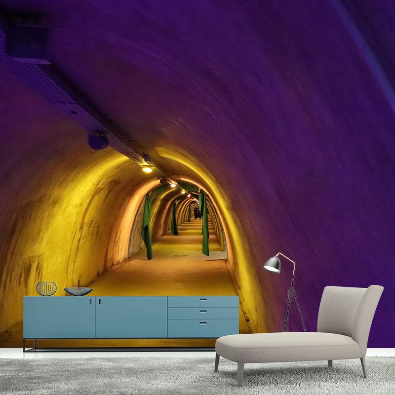 Eco-friendly Spatial Extension Mural Mildew Resistant Wallpaper for Decoration