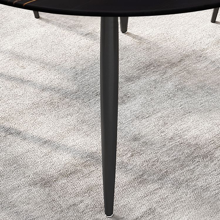 Modern Restaurant Table and Chair Set 1/4/5/7 Pieces Round Dining Table Set