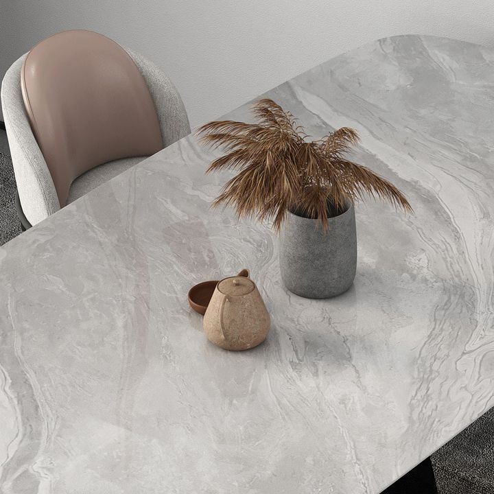 Modern Sintered Stone Dining Table Set 1/5/6/7 Pieces Dining Set for Home Use