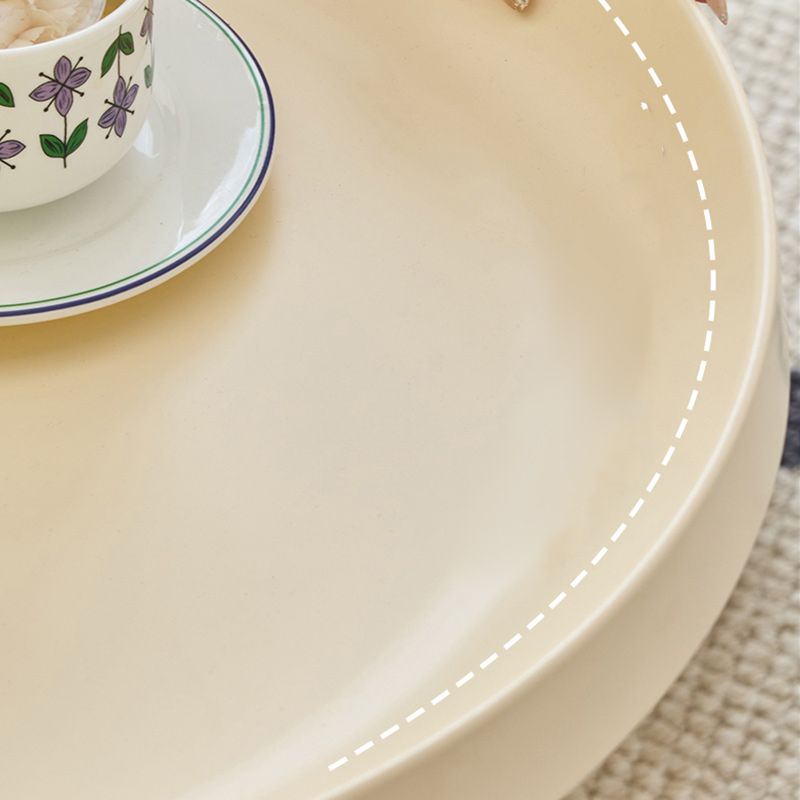 19" Wide Contemporary Corner Table Metal Round Accent Side Table