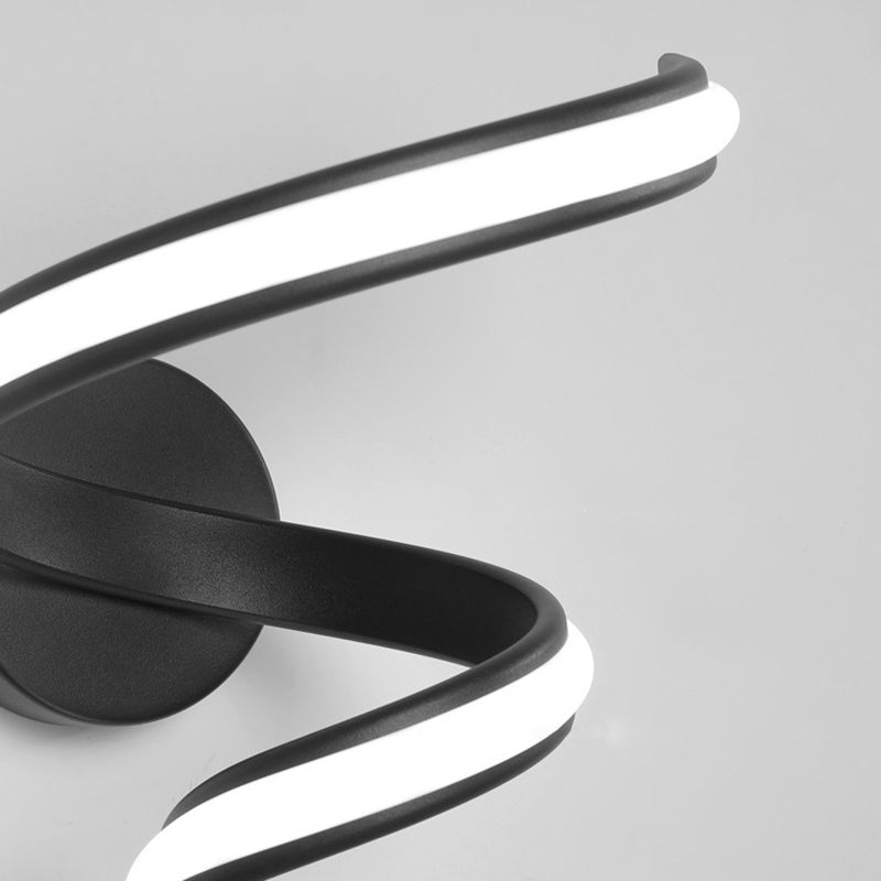 Strip Shape Wall Lamp Modern Wall Mount Lamp with Silica Gel Shade for Bedroom