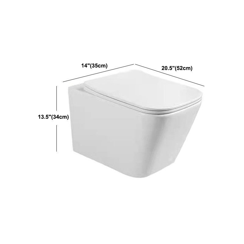 Wall-mounted Toilet Household In-wall Hidden Water Tank Concealed Hanging Toilet
