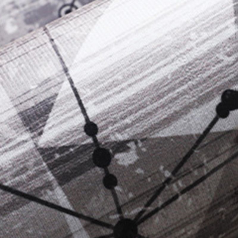 Contemporary Area Carpet Abstract Pattern Rug Polyester Non-Slip Carpet for Home Decor