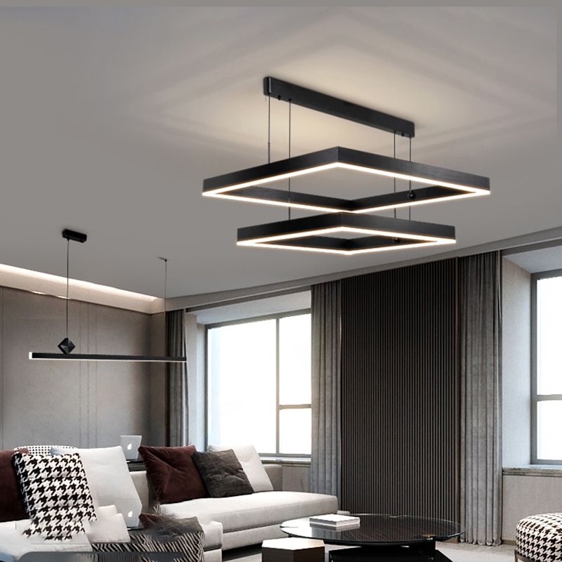 Luz moderna de lujo nórdico sencillo led encierro led lámpara para sala de estar