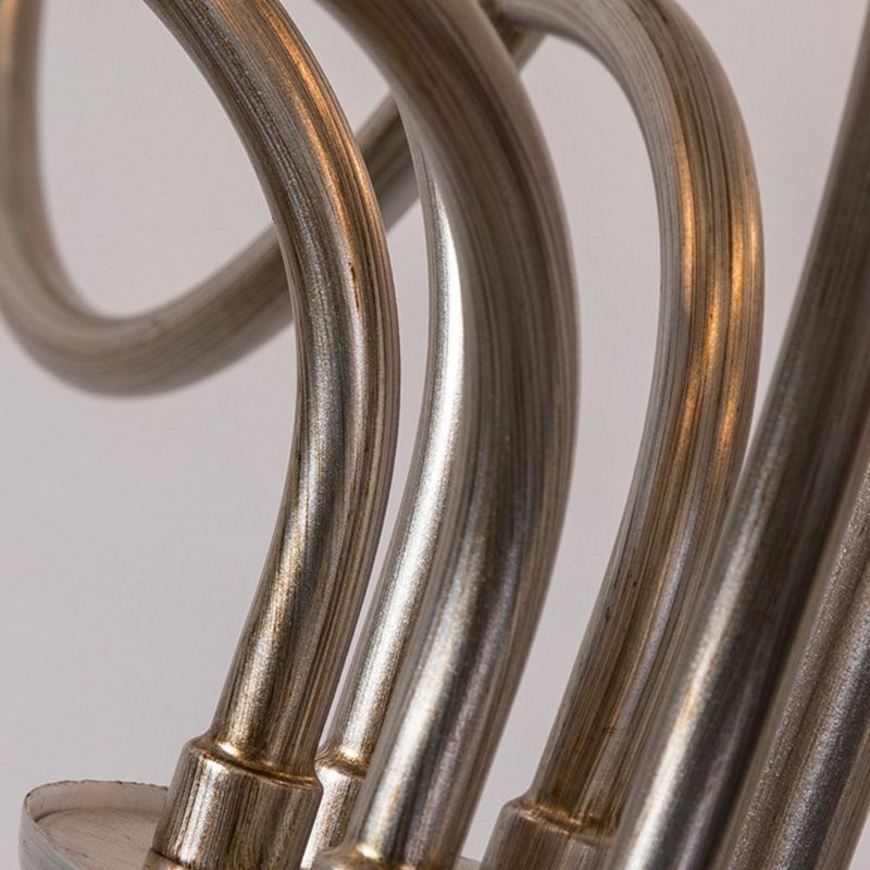 Rustic Golden/Silver Lighting Candle Style Antique Wall Light for Restaurant