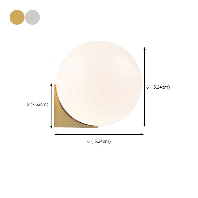 Modern 1/2-Light Bathroom Vanity Light Golden/Chrome Shaded LED Bath Bar