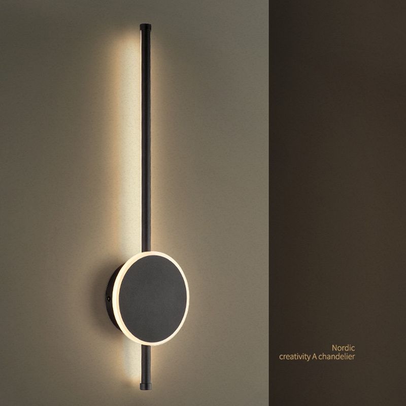 Linear Wall Sconce Lighting Modern Wall Light Fixture Metal 2 Light Wall Lights