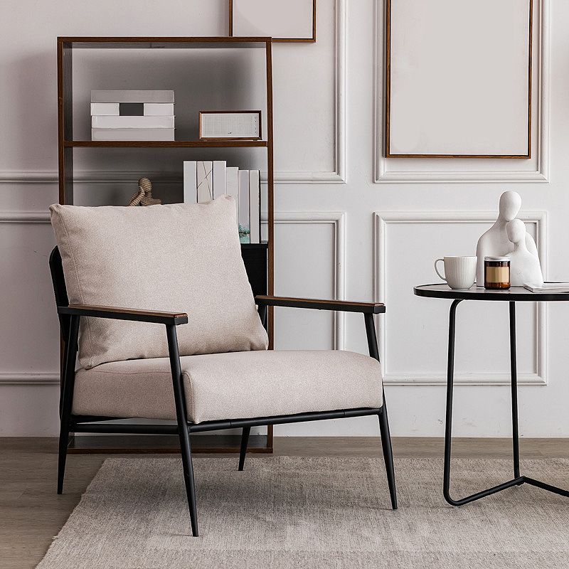 Arms Included Chair25.5" L x30.3" W x 31.4" H Chair for Living Room