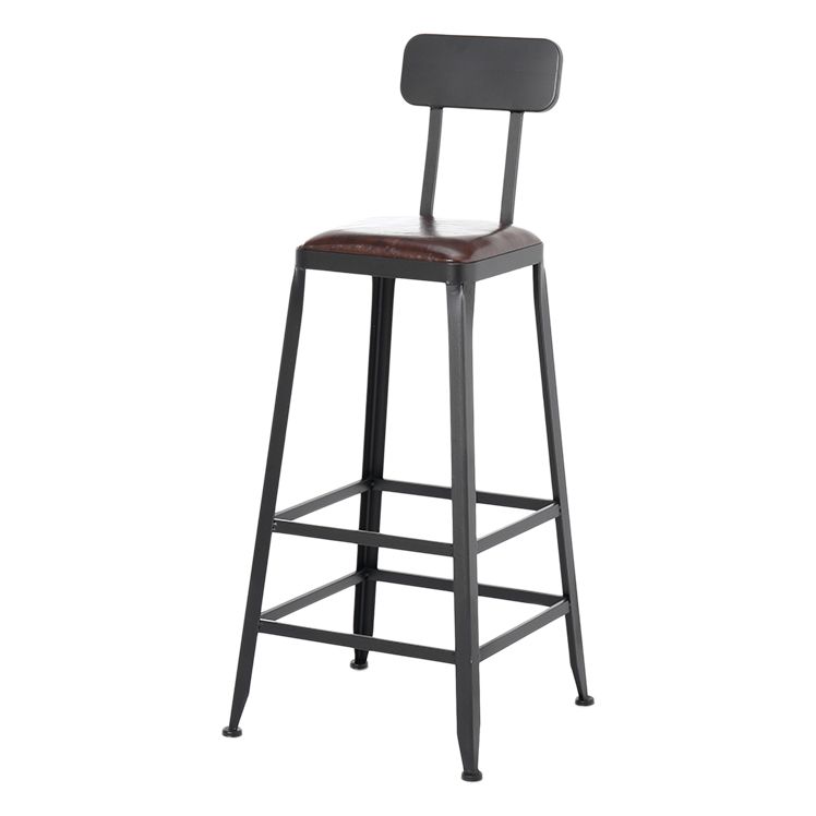 Industrial Footrest Table and Stool Set 1/2/9 Pieces Coffee Shop Bar Table Set