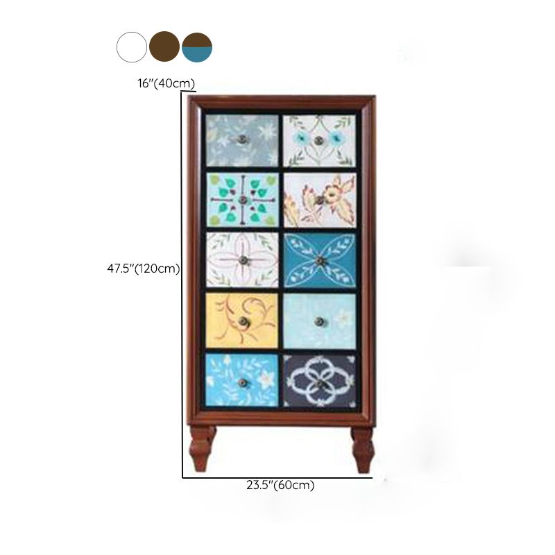 15.6-inch W Traditional Storage Chest Solid Wood Storage Chest Dresser