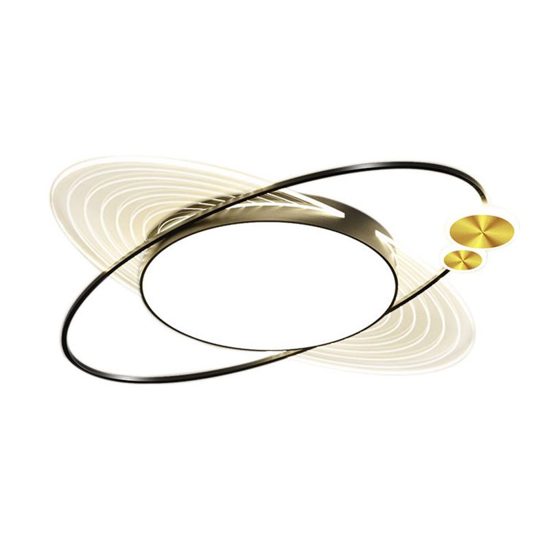 Ronde Flush Light Acryl Modern Flush Mount Plafond lichte armaturen voor slaapkamer