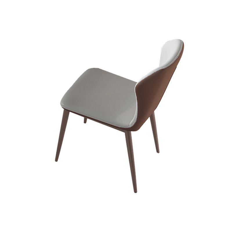 Nordic 1/4/5/7 Pieces Dining Set Sintered Stone Dining Table with Leather Chairs