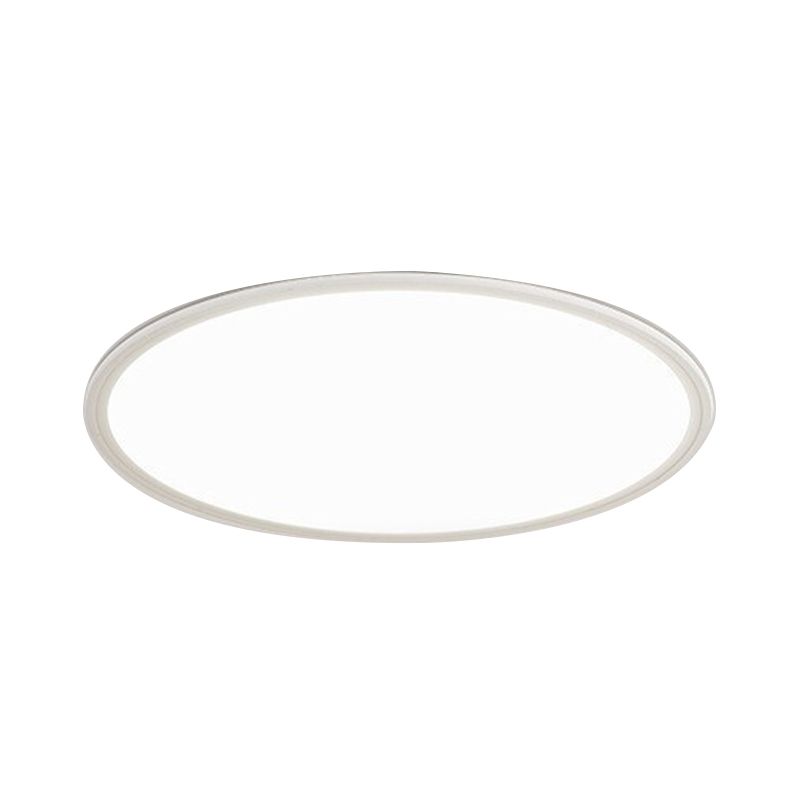 1 Light Geometric Flush Mount Simplicity Metal Flush Ceiling Light Fixture