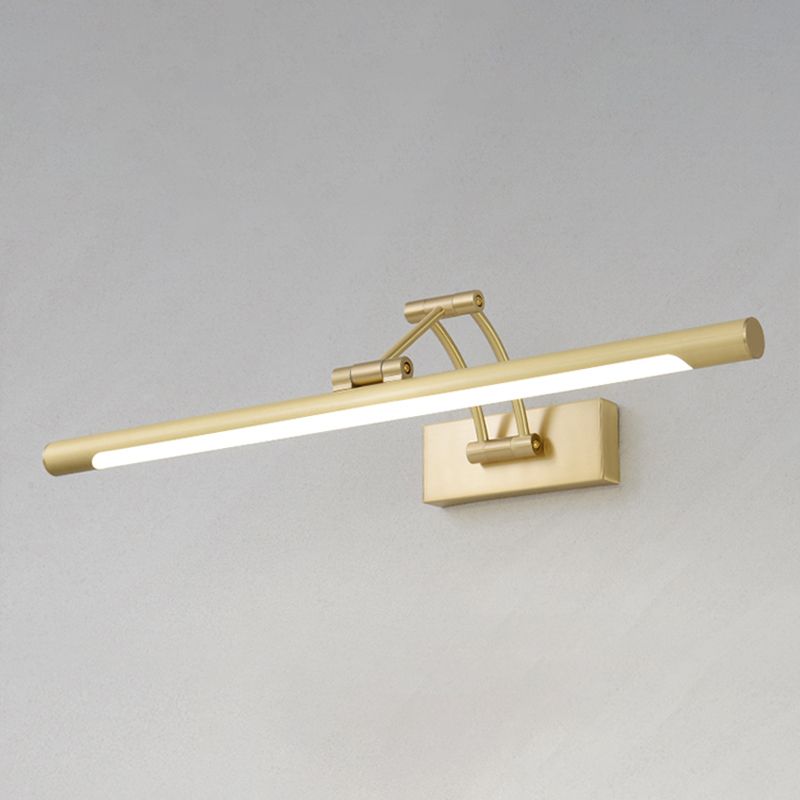 Moderno minimalista in stile cilindrico a parete a parete vanità luci in metallo vanity murale lampade per bagno