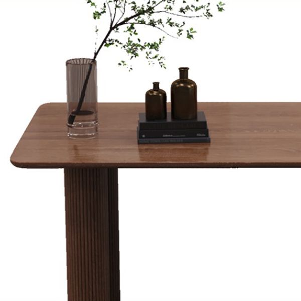 Modern Solid Wood Dining Table 3 Legs Dining Table for Home Use