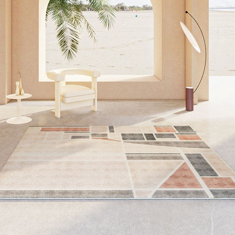 Decoración simple de la alfombra de la alfombra del hogar Área de la alfombra de la alfombra de poliéster