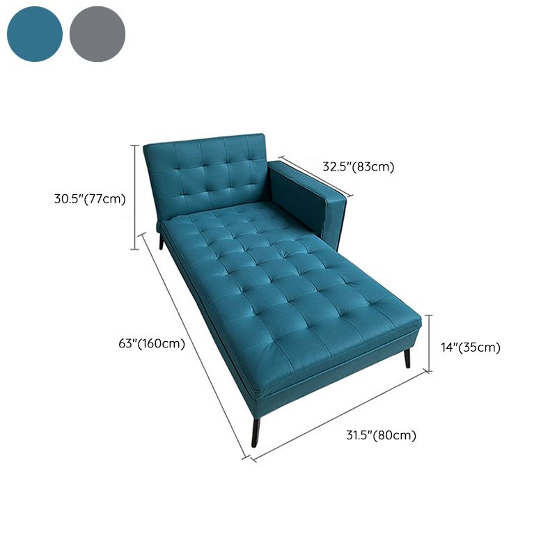 Modern Chaise Lounge Adjustable Chaise Lounge Couch with Legs