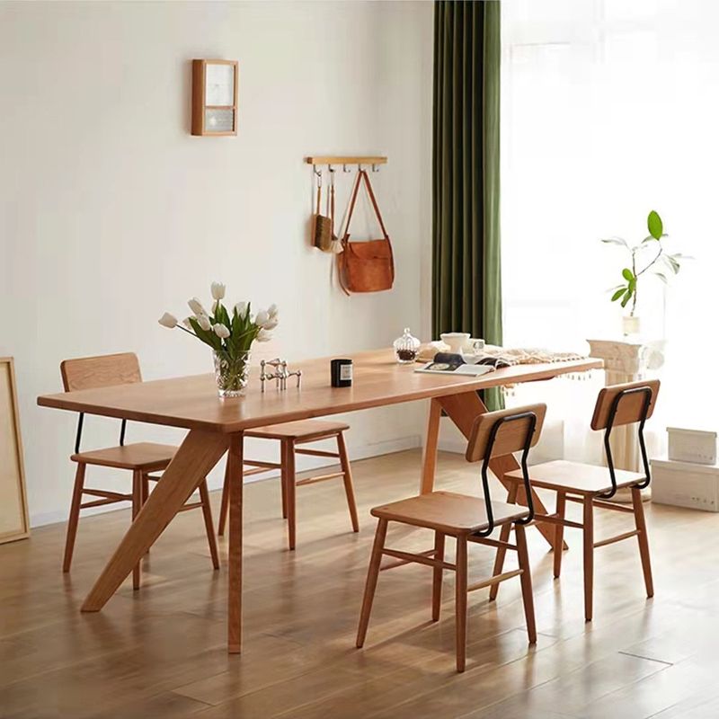 Dining Room Dinner Kitchen Table Pine Solid Wood Dining Table