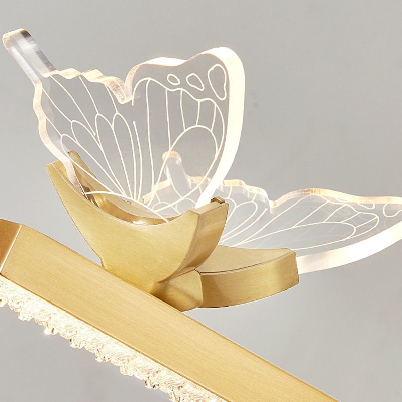 Luce dell'isola geometrica moderna lampadario a sospensione Metal 6 Luci dell'isola luminosa in oro